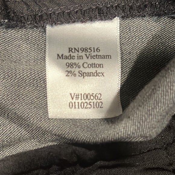 Coldwater Creek Natural Fit Trouser Jeans Black Size 6 - Picture 6 of 6